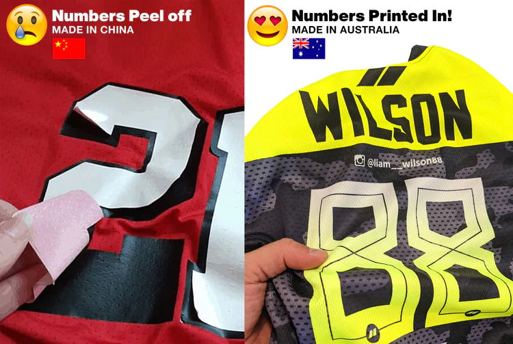 Custom Printed Jersey and Pants for Riders