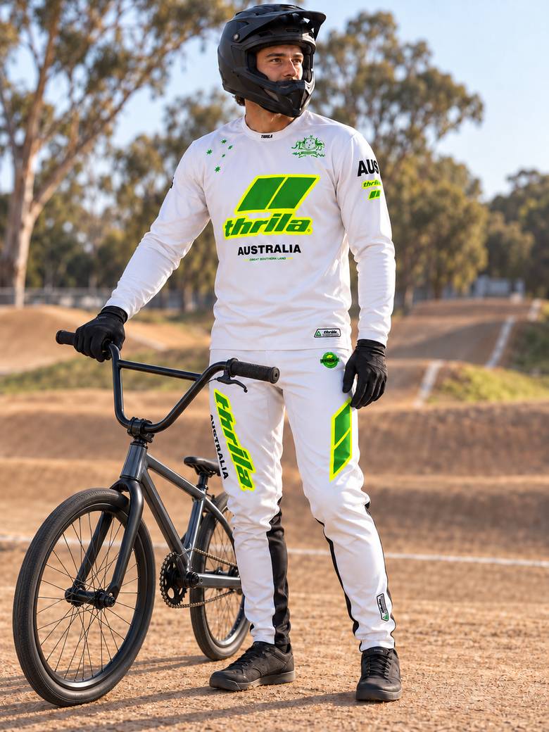 Team Aust '25 BMX Gear (2-3 Weeks) lifestyle photograph