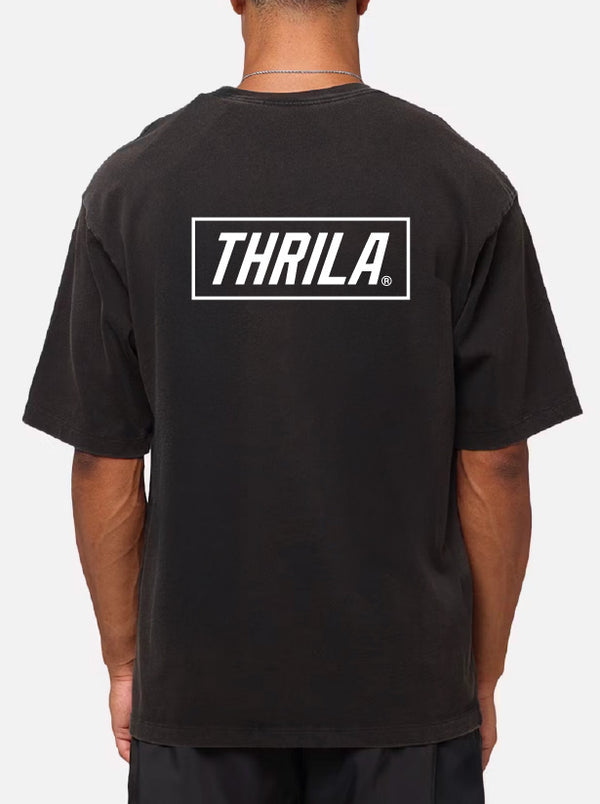 Box Tee Black (OVERSIZE)