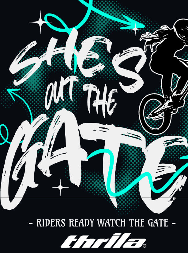 Out The Gate (Youth Girls) Teal