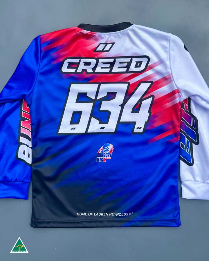 Bunbury Jersey- Custom Name &amp; No. | 12 Days