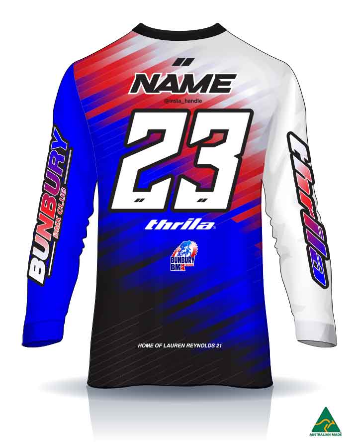 Bunbury Jersey- Custom Name &amp; No. | 12 Days
