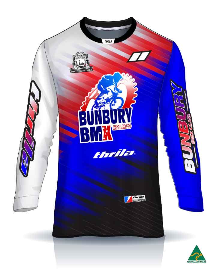 Bunbury Jersey- Custom Name &amp; No. | 12 Days