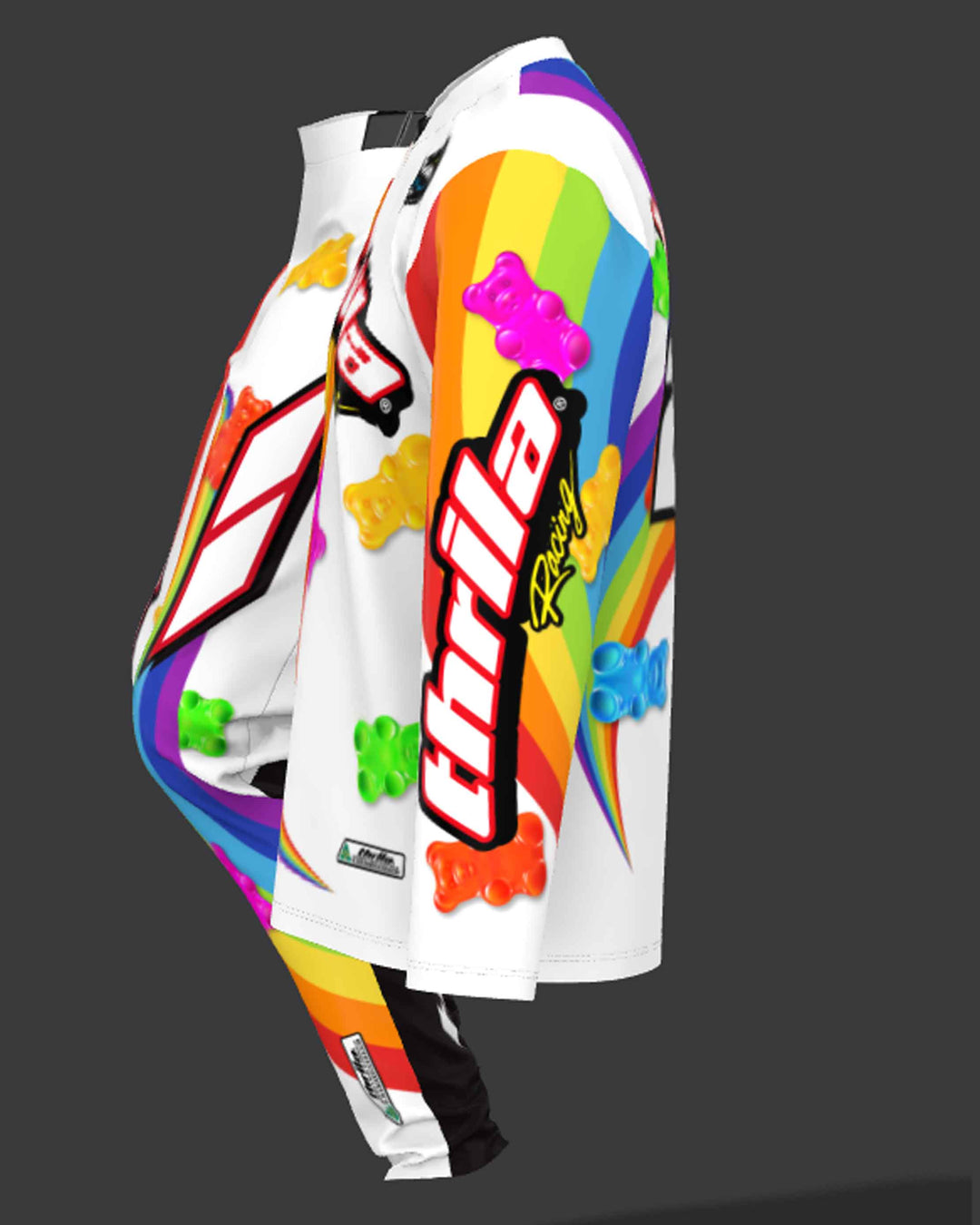 Candy BMX / MTN Bike Gear White (2-3 Weeks)