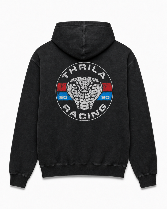 Cobra Black Hoodie back