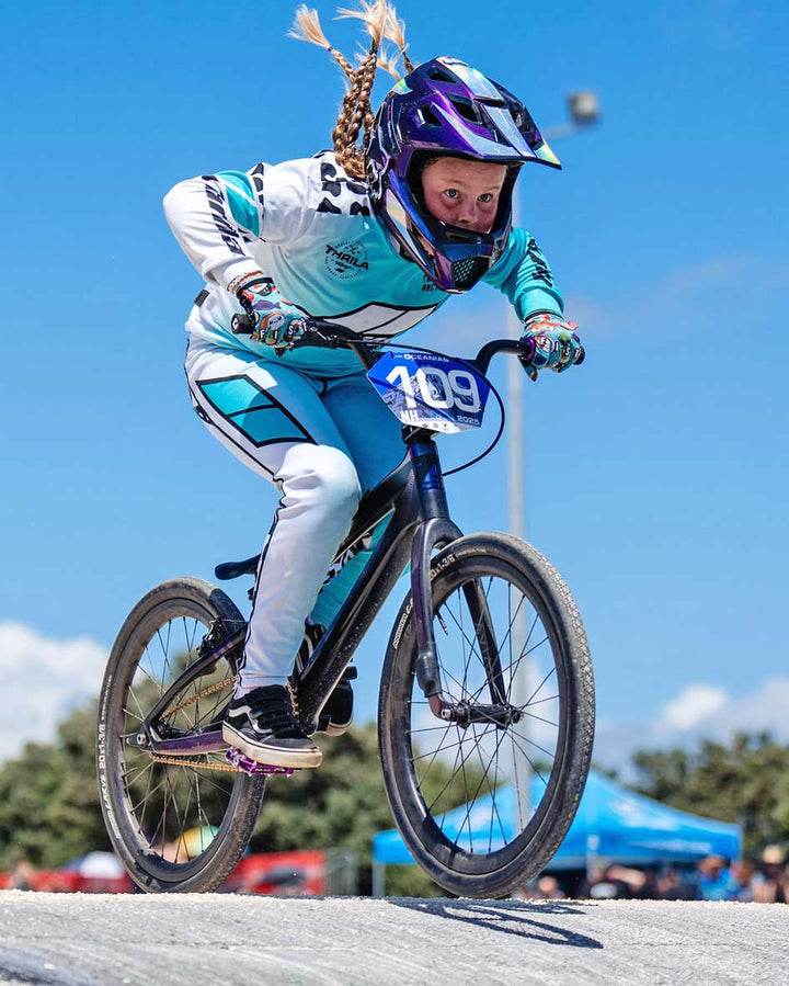 Cool Cat Teal BMX / Mtn Bike Gear (2-3 Weeks)