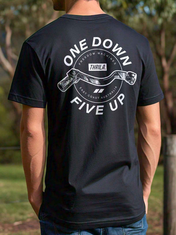 One Down FIVE UP Tee