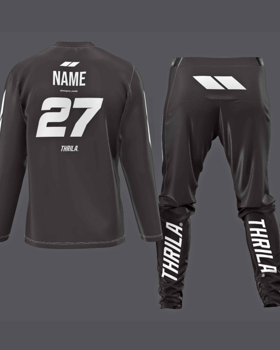 Flight BMX / MTN Bike Gear Black (2-3 Weeks)