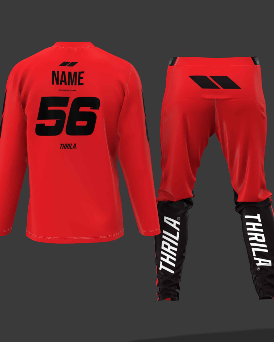 Flight BMX / MTN Bike Gear Red (2-3 Weeks)