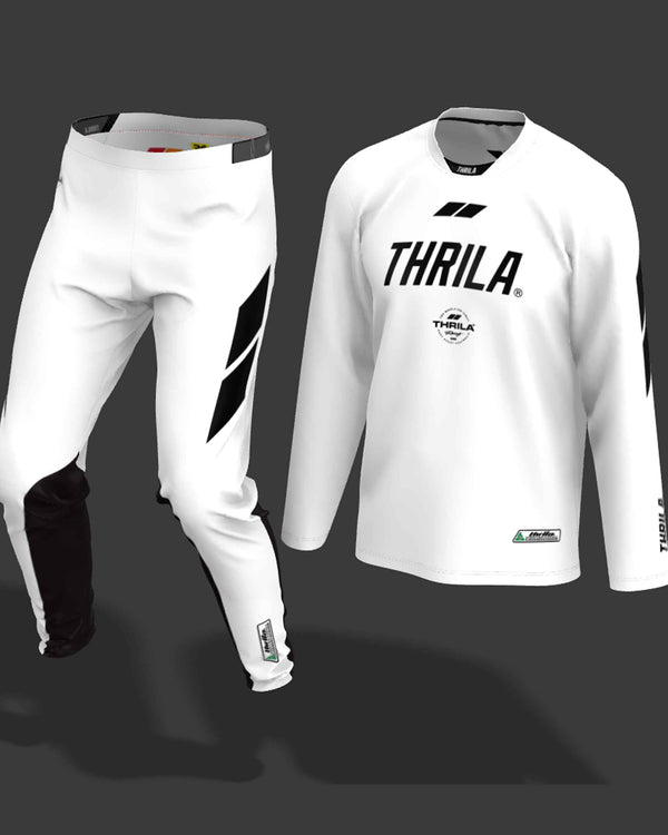 Flight BMX / MTN Bike Gear White (2-3 Weeks)