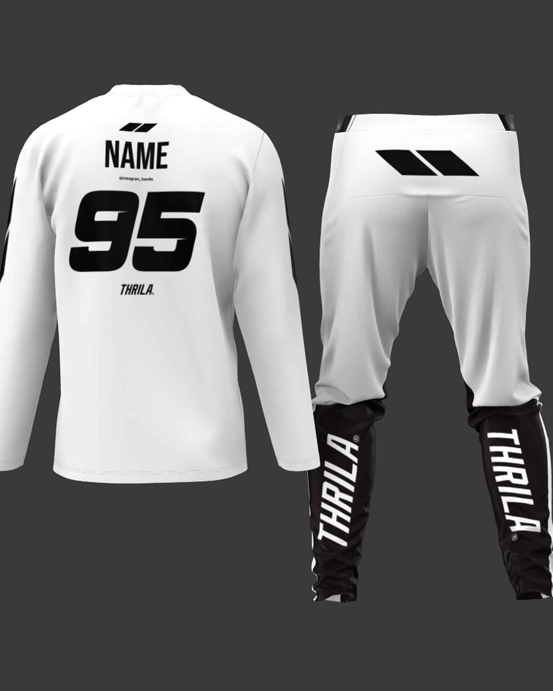 Flight BMX / MTN Bike Gear White (2-3 Weeks)