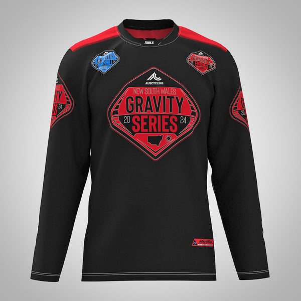 Gravity Downhill Jersey Red