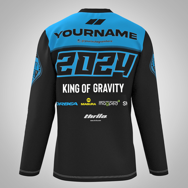 KING of Gravity Jersey Blue