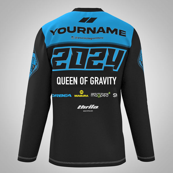 QUEEN of Gravity Jersey Blue