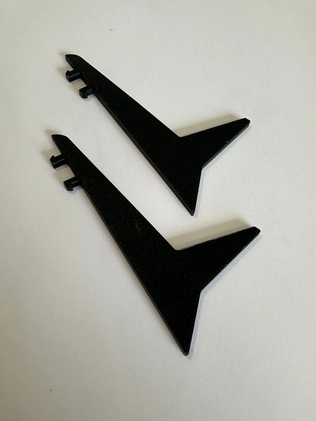 BMX Number Plate BLACK (Fits all Handlebar Sizes)