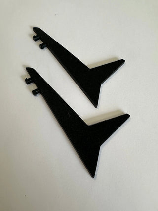 BMX Number Plate with Custom Sticker (Fits all Handlebar Sizes)