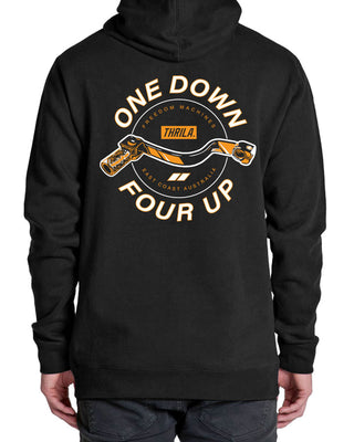 THRILA Four Up Adult Tee front view