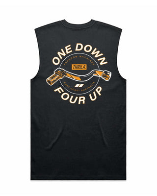 THRILA Four Up Adult Tee front view
