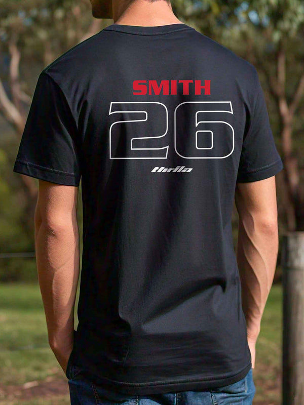 Port Hedland CUSTOM NAME & NUMBER Tee