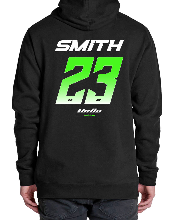 Racer CUSTOM NAME &amp; NUMBER Hood
