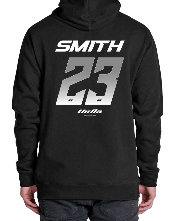 Racer CUSTOM NAME &amp; NUMBER Hood