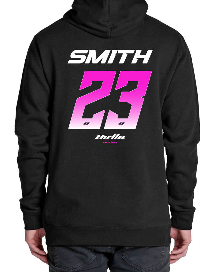 Racer CUSTOM NAME &amp; NUMBER Hood