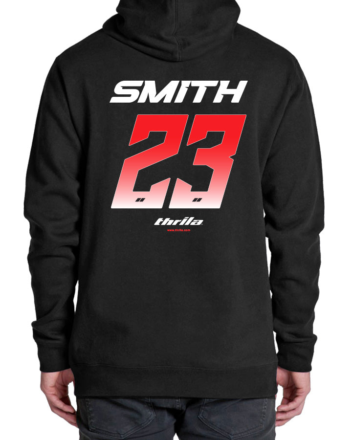 Racer CUSTOM NAME &amp; NUMBER Hood