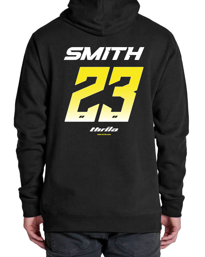 Racer CUSTOM NAME &amp; NUMBER Hood