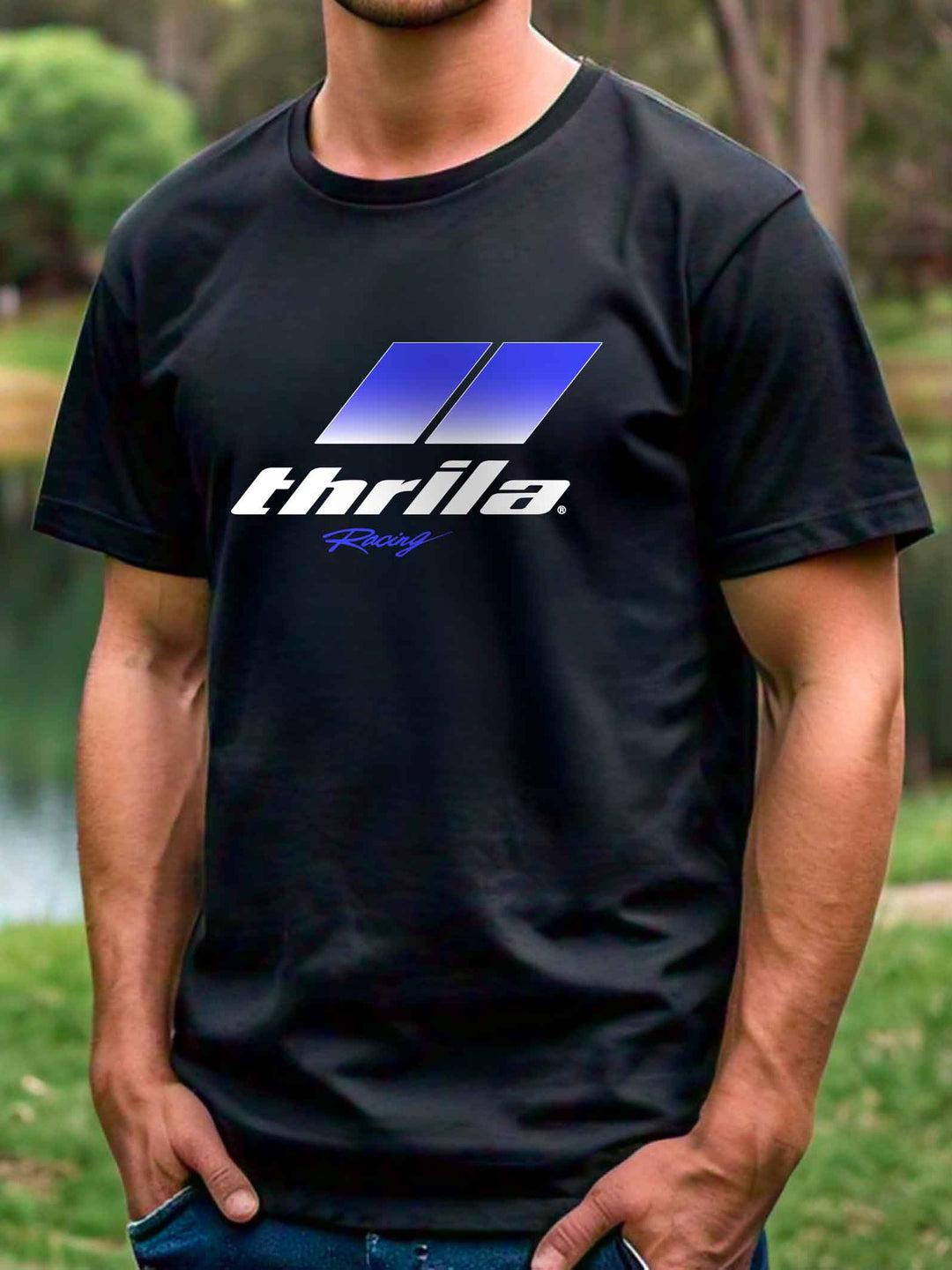 Racer CUSTOM NAME &amp; NUMBER Tee