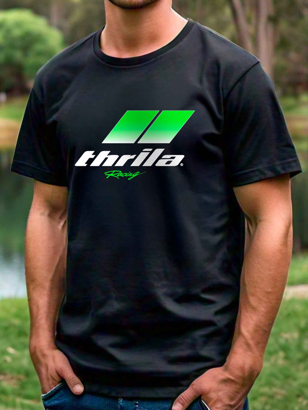 Racer CUSTOM NAME &amp; NUMBER Tee