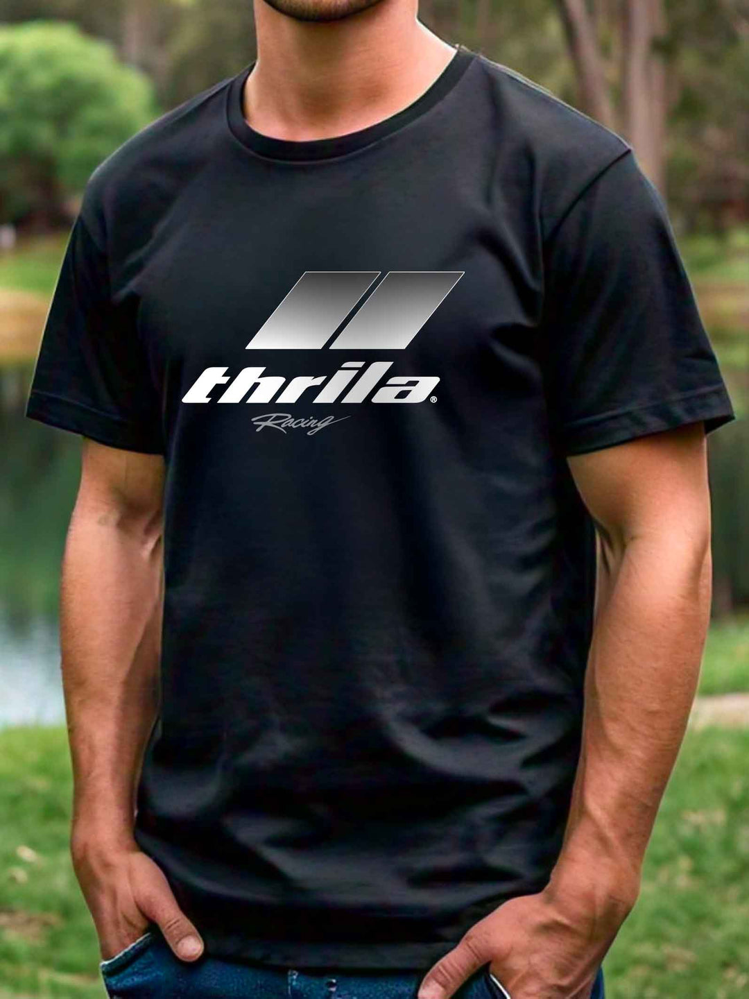 Racer CUSTOM NAME &amp; NUMBER Tee