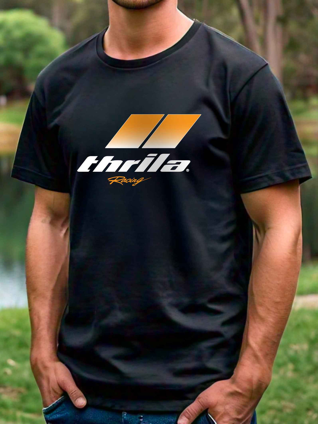 Racer CUSTOM NAME &amp; NUMBER Tee