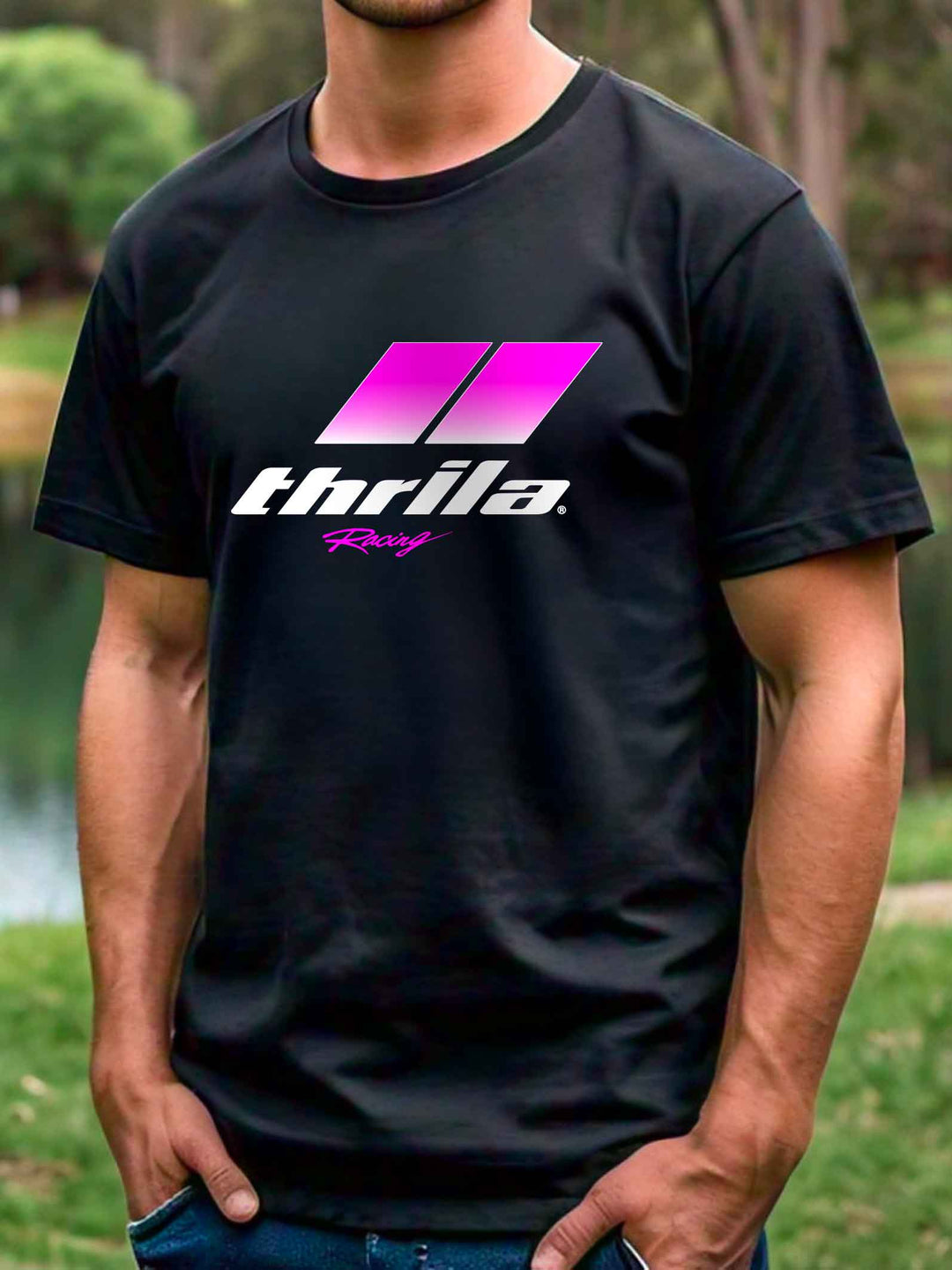 Racer CUSTOM NAME &amp; NUMBER Tee