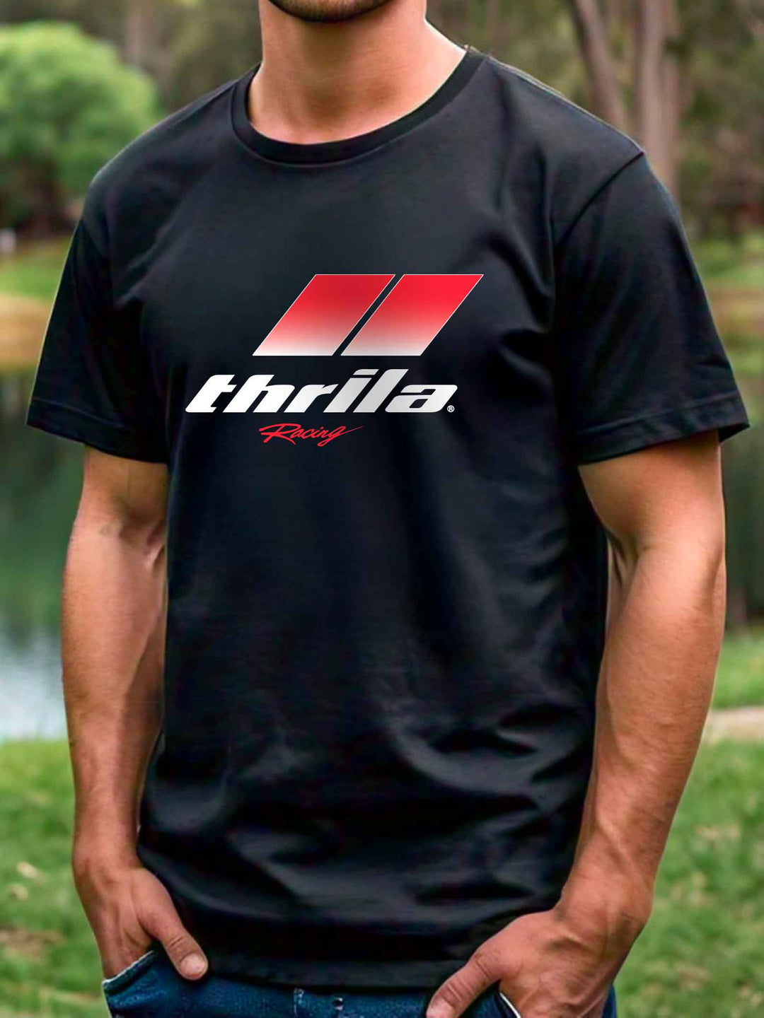 Racer CUSTOM NAME &amp; NUMBER Tee