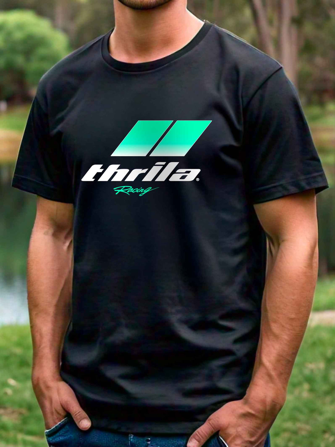 Racer CUSTOM NAME &amp; NUMBER Tee
