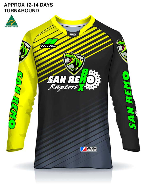San Remo BMX Jersey (CUSTOM / NAME NUMBER)