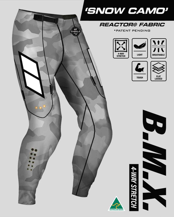 Snow Camo BMX Pant | 28 Days