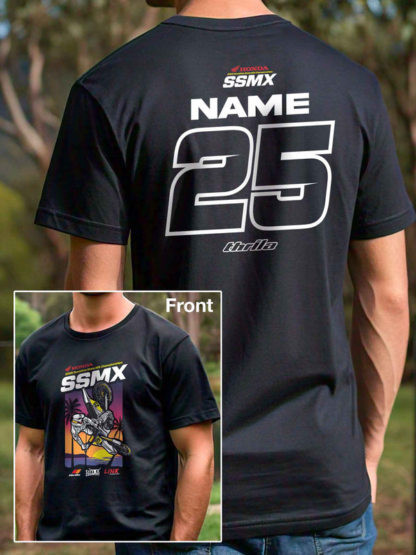 CUSTOM NAME & NUMBER Sunshine State MX Tee