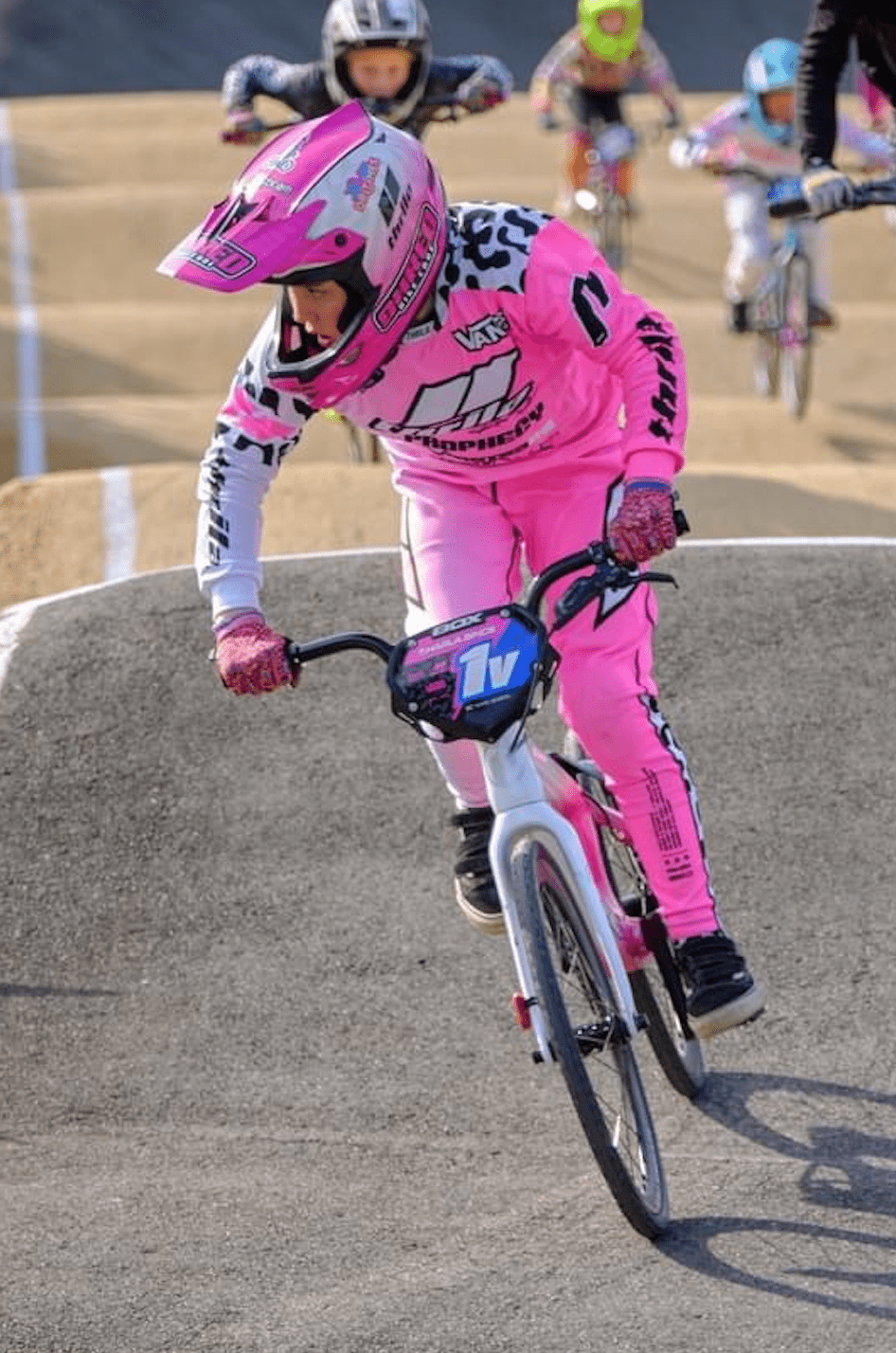 Cool Cat Pink BMX / Mtn Bike Gear (2-3 Weeks)