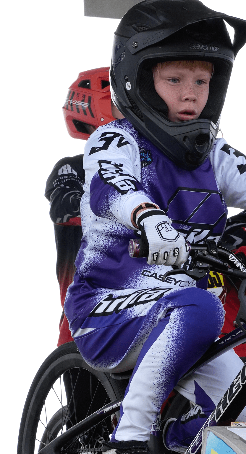 Conqueror Purple BMX / Mtn Bike Gear (2-3 Weeks)