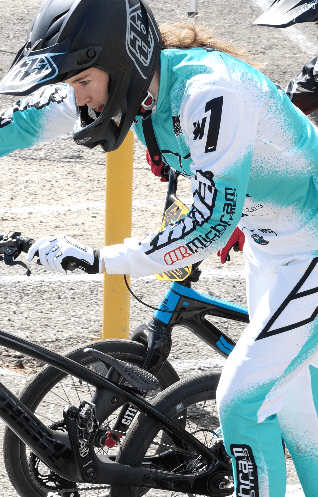 Conqueror Teal BMX / Mtn Bike Gear (2-3 Weeks)