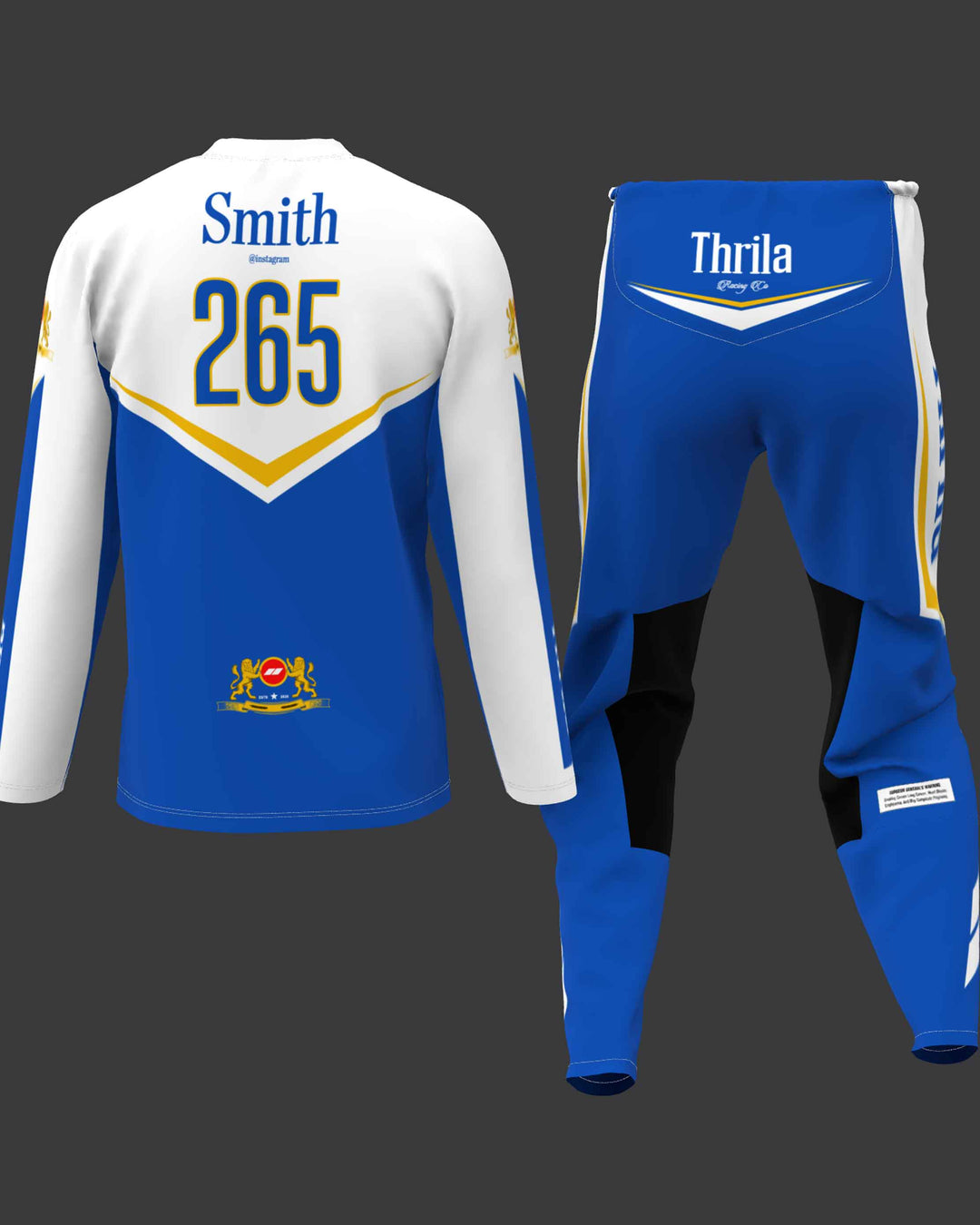 Winnie Blues Motocross Gear (2-3 Weeks)