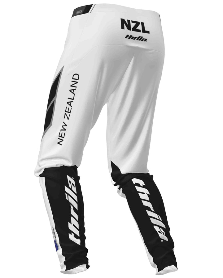 Team NZ BMX Pant White + FREE TEE!