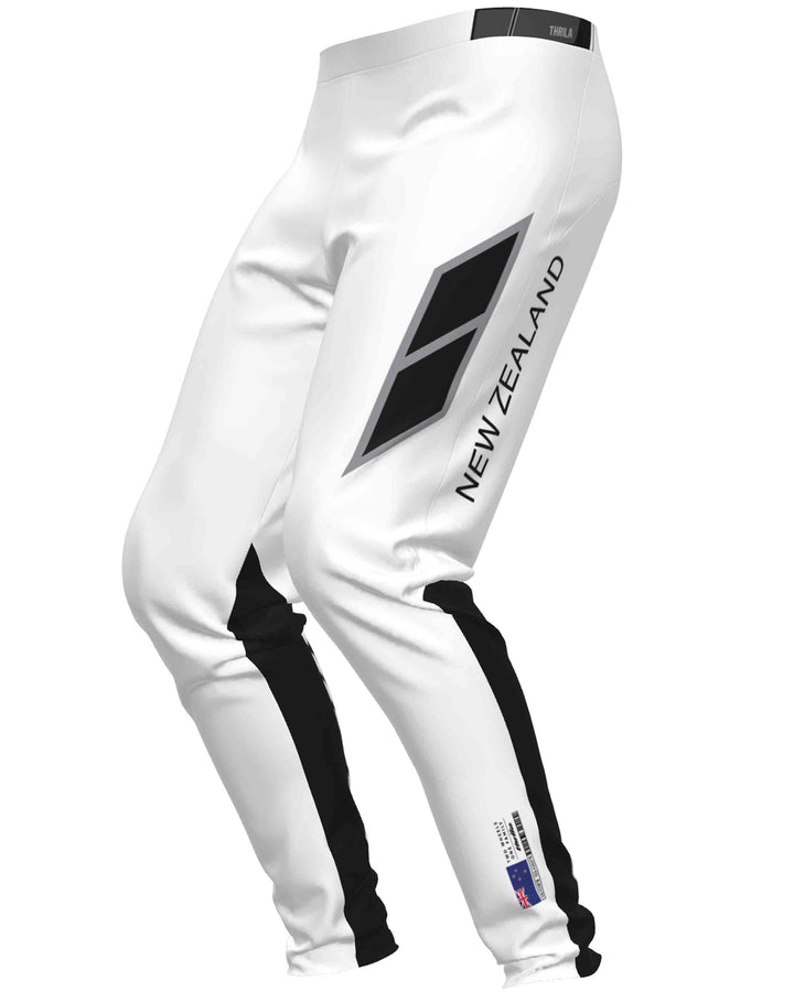 Team NZ BMX Pant White + FREE TEE!