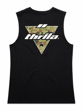 Auscam Ladies Top (Choose Tee or Tank) — tank back