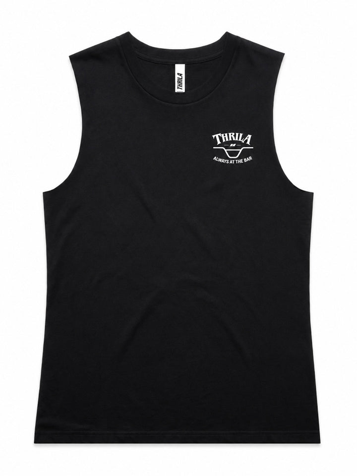 Bar BMX Ladies Top (Choose Tee or Tank) — tank front view