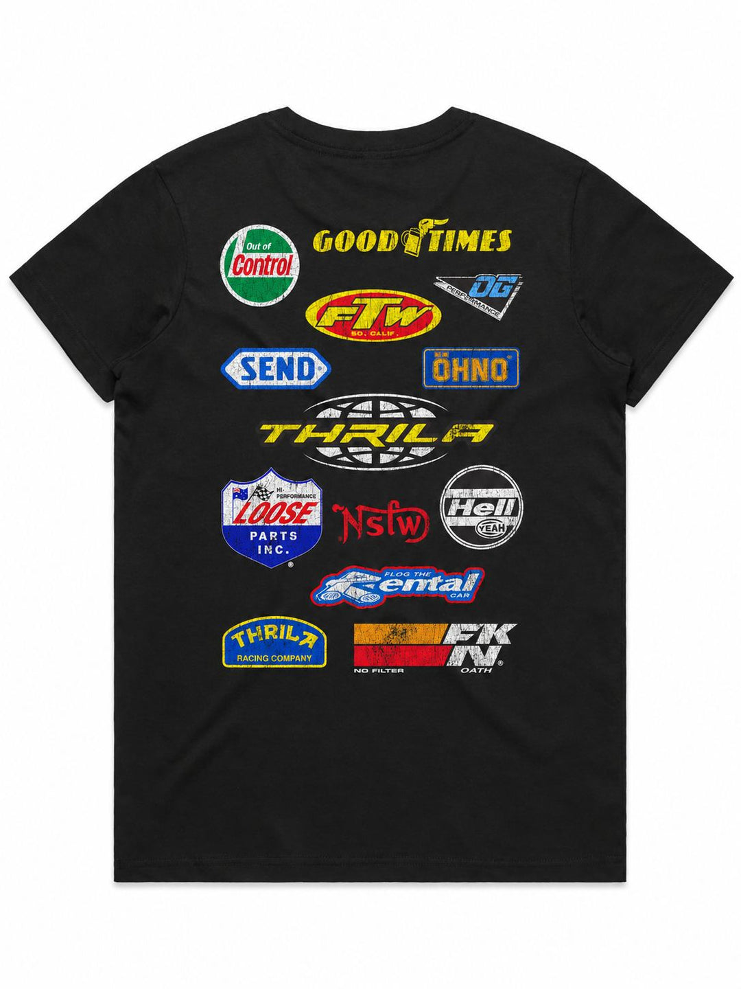 Championship Ladies Top (Choose Tee or Tank) — tee back