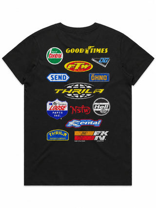 THRILA Championship Ladies Tee back view