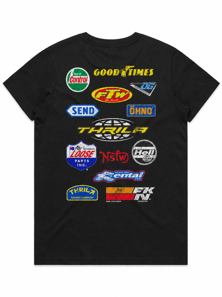 Championship Ladies Top (Choose Tee or Tank) — tee back