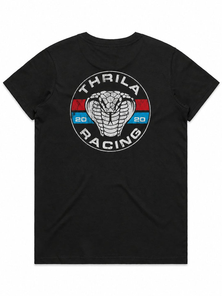 Cobra Ladies Top (Choose Tee or Tank) — tee back view